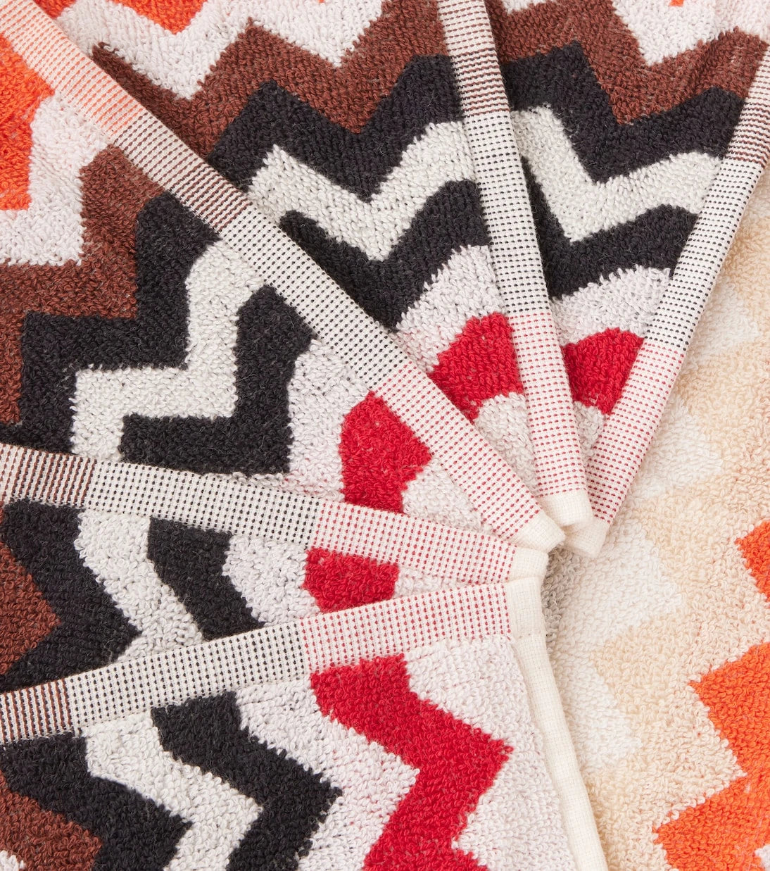 Missoni - Zigzag set of 6 cotton face towels