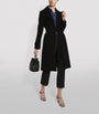 Theory Black Oaklene Trench Coat