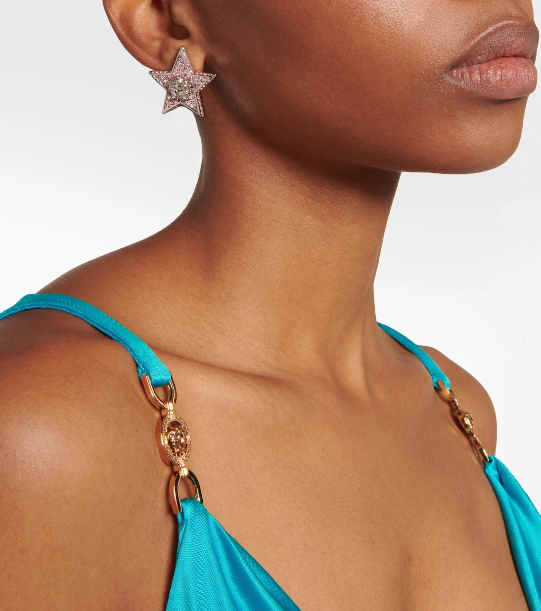 Versace - Medusa embellished earrings
