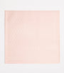 Valentino Garavani Pink Silk-Wool Toute La V Shawl