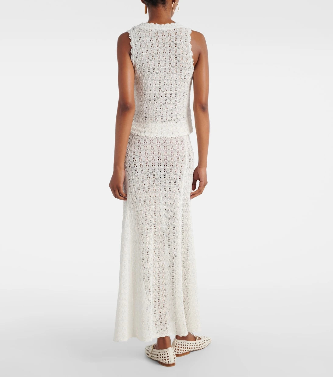 Ganni - Crochet top