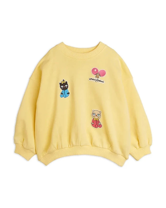 Mini Rodini pamuklu çocuk sweatshirt Minibabies