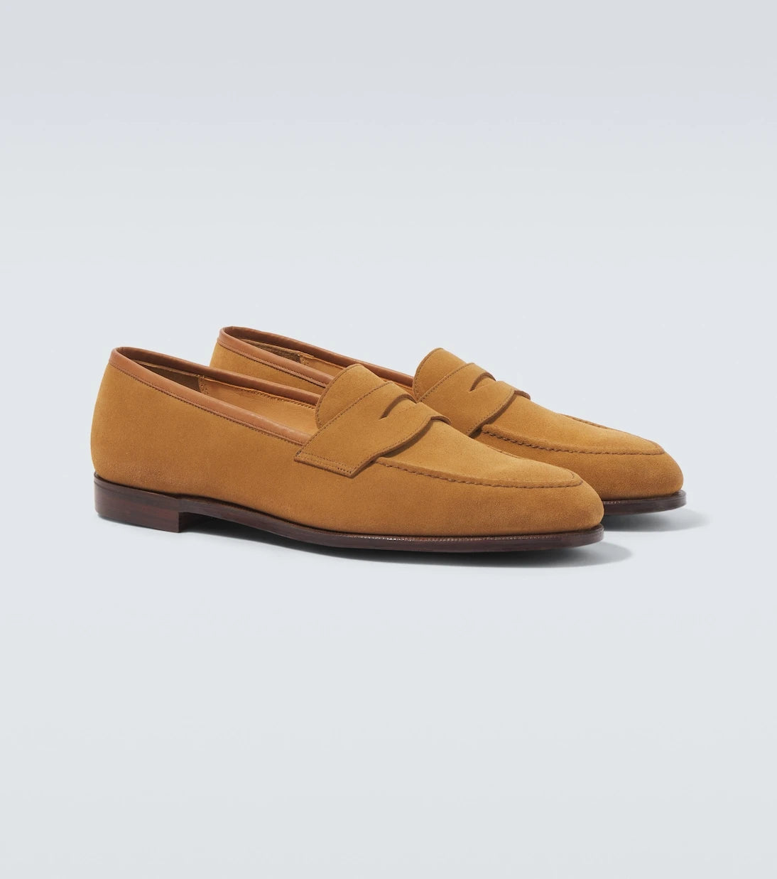 George Cleverley - Bradley II suede loafers