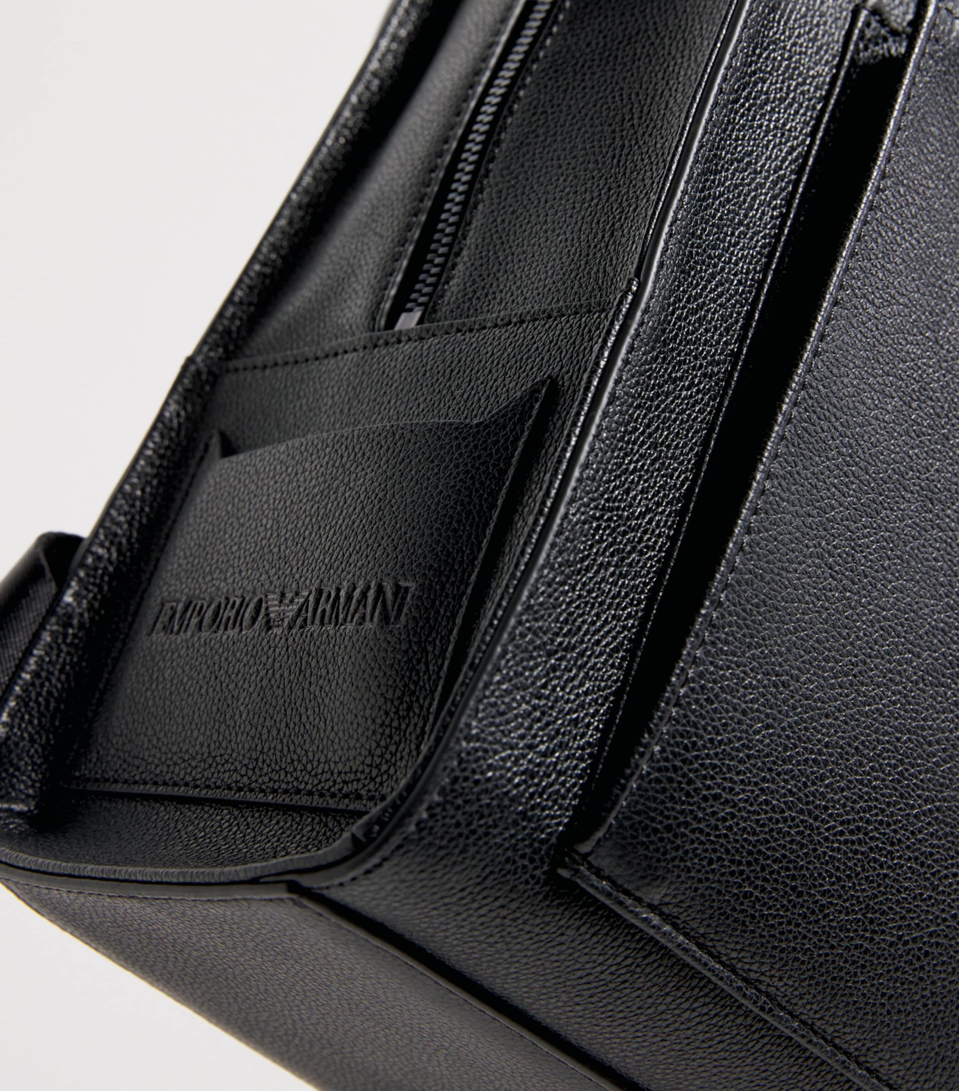 Emporio Armani Leather Backpack