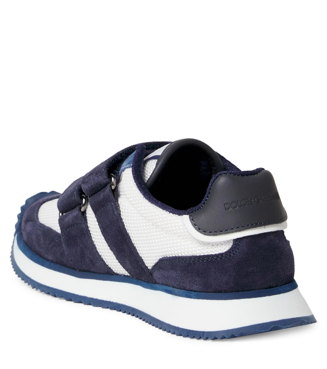 Dolce&Gabbana Kids - DG suede-trimmed sneakers