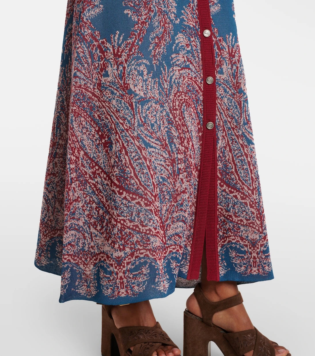 Etro - Paisley jersey shirtdress