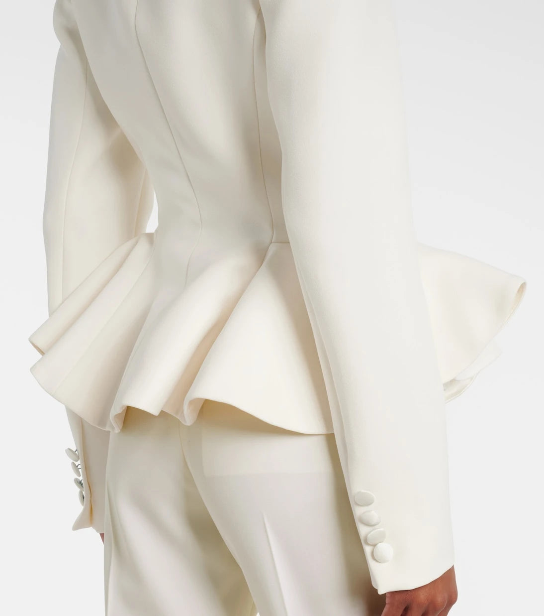 Safiyaa - Tomomi embellished peplum jacket