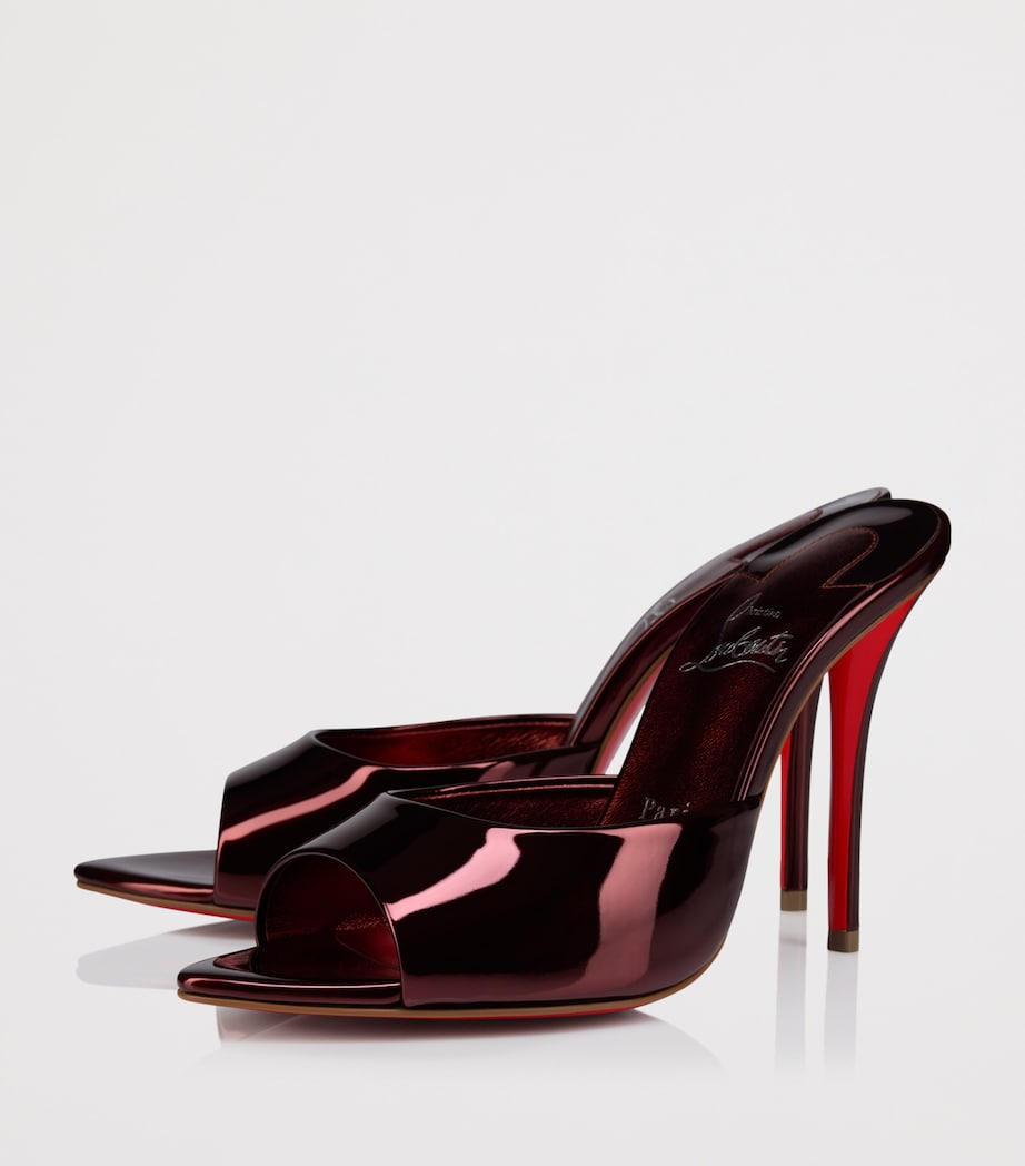 Christian Louboutin Miss Z Patent Leather Mules 100