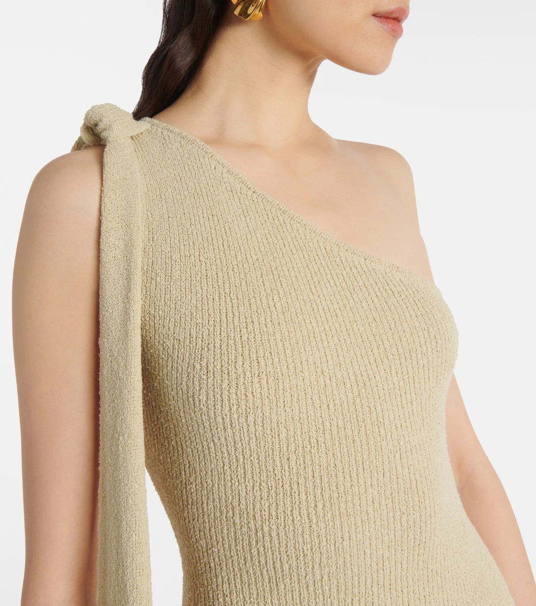 Aya Muse - Dara one-shoulder draped maxi dress