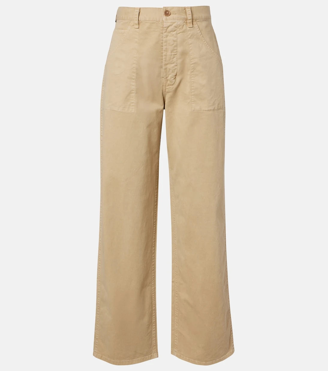 Nili Lotan - Whitney cotton wide-leg pants