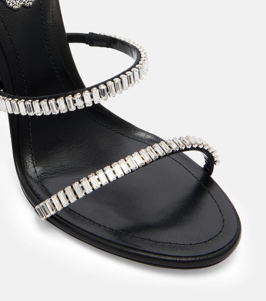 Rene Caovilla - Cleo Spark embellished leather sandals