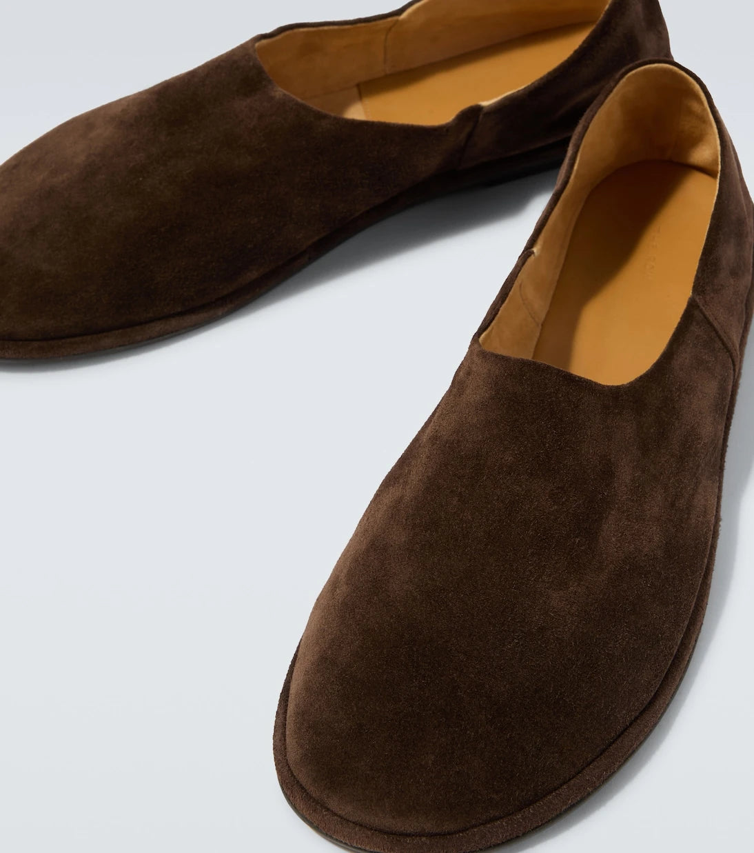 The Row - Canal suede slip-on shoes