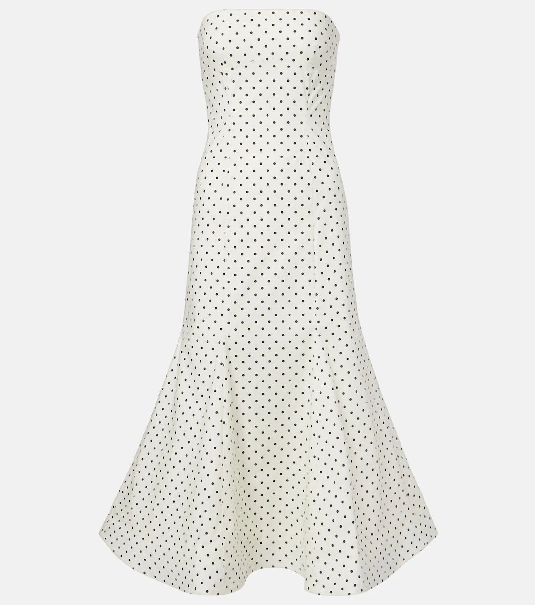 Rotate - Amadelle cotton-blend midi dress