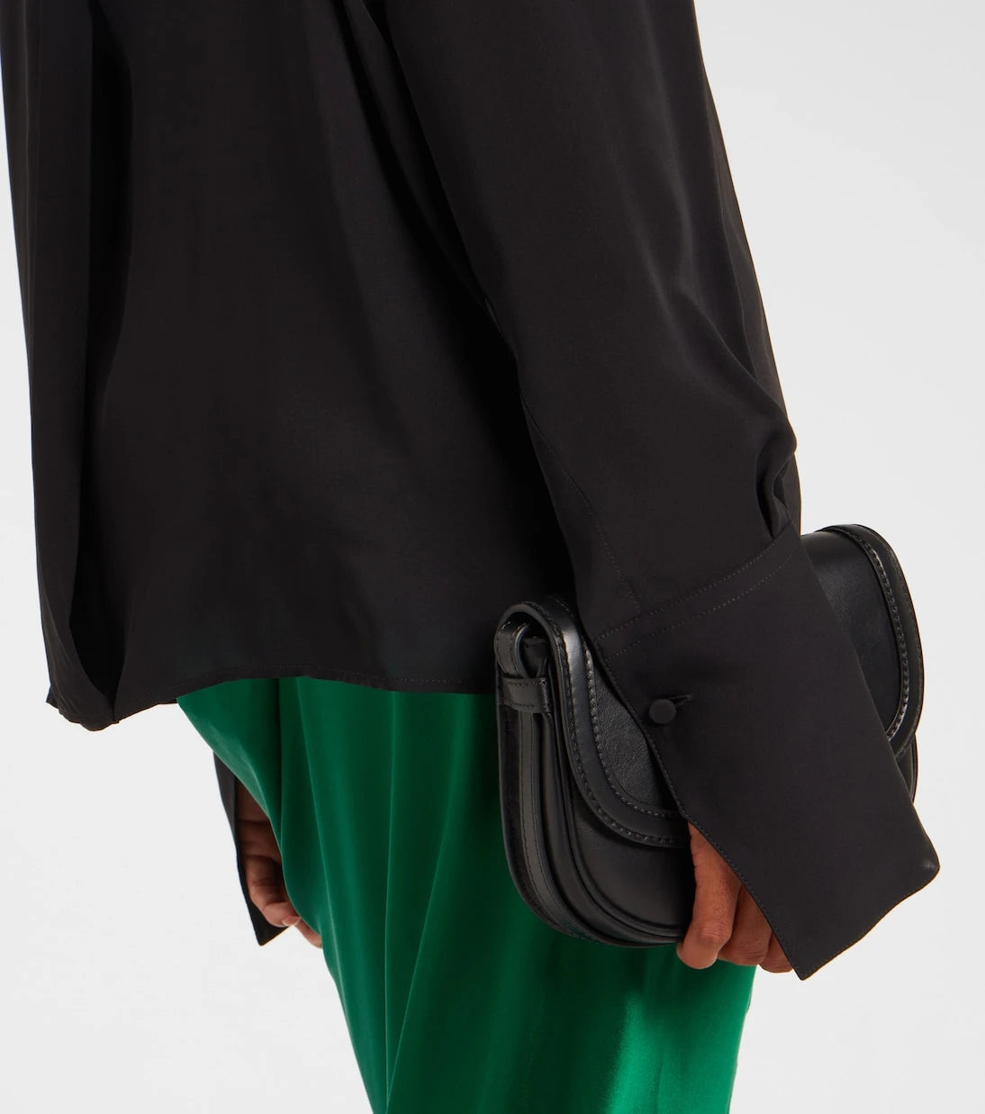 Tom Ford - Draped silk satin blouse
