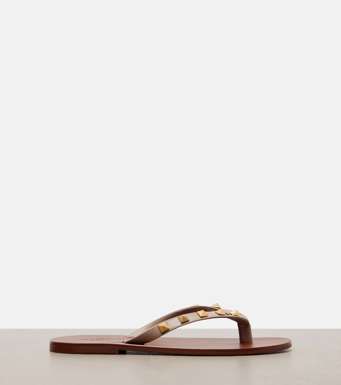 Valentino Garavani - Rockstud leather thong sandals