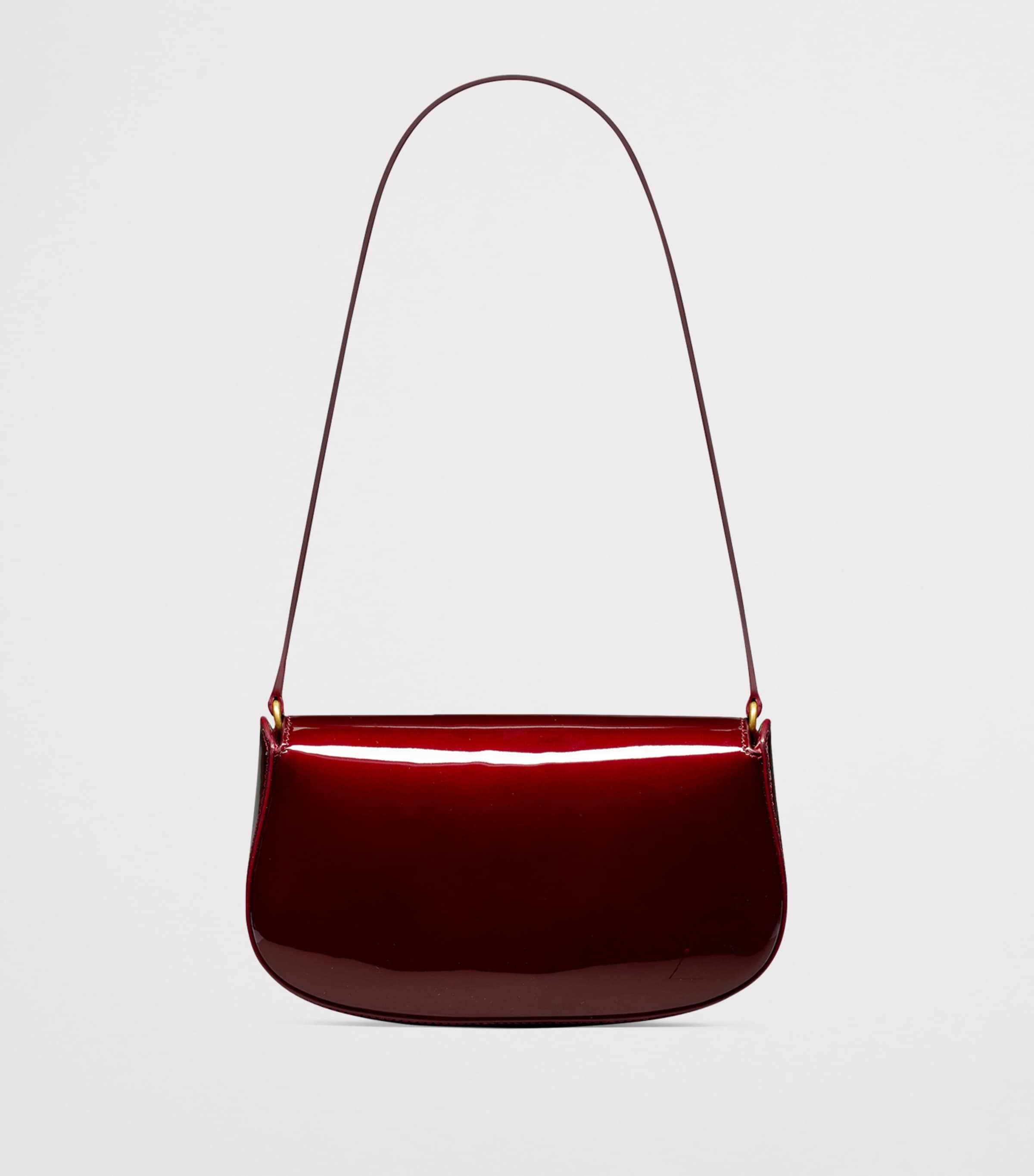 Saint Laurent Red Mini Voltaire Shoulder Bag