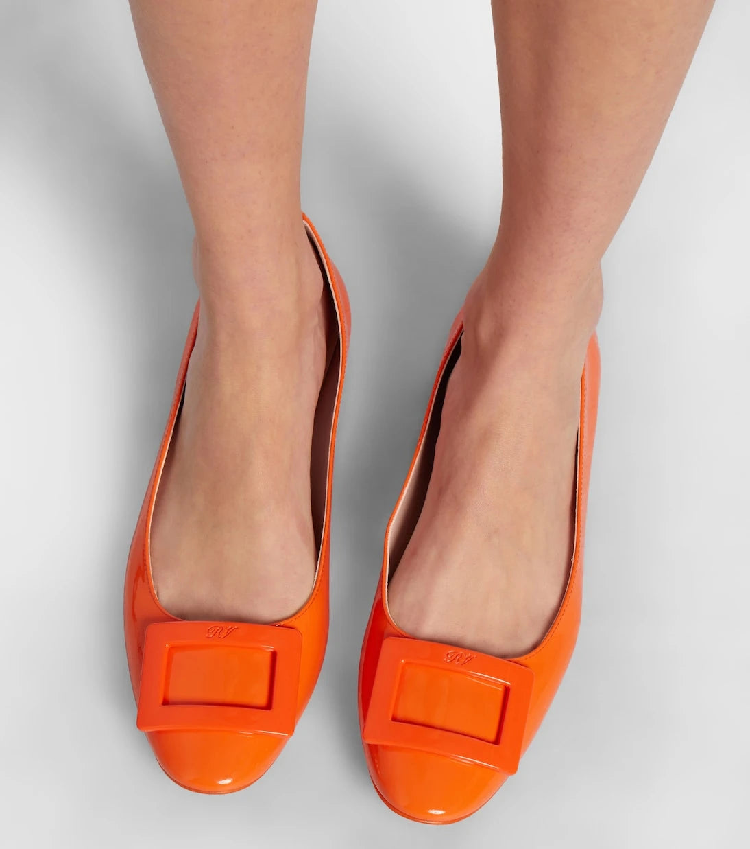 Roger Vivier - Gommettine Roundy ballet flats
