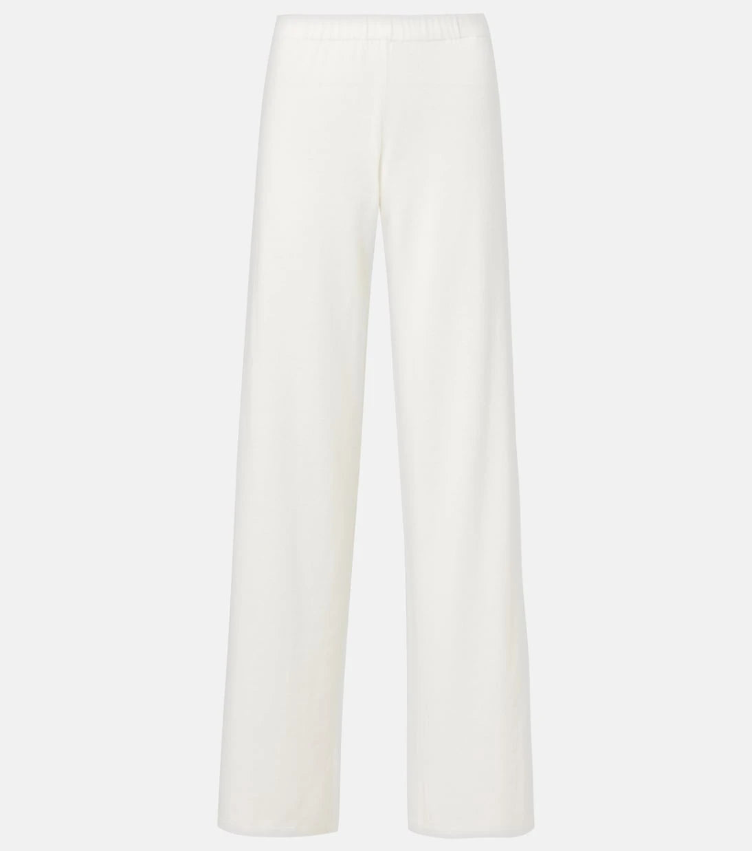 Lisa Yang - Aina cotton and cashmere wide-leg pants