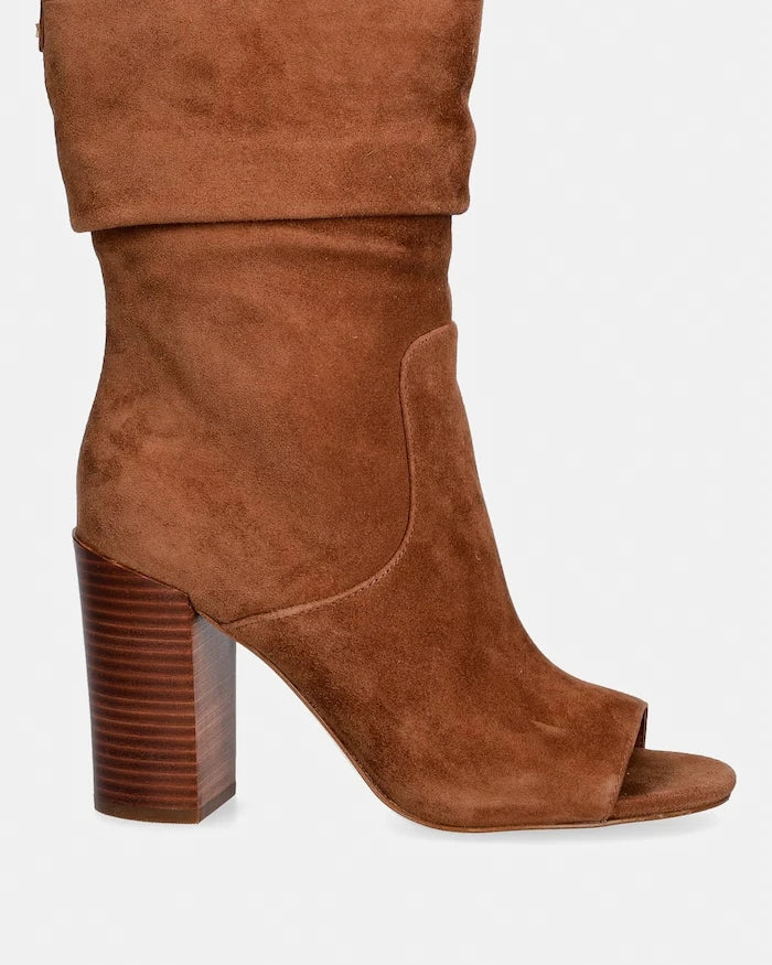 MICHAEL Michael Kors Kadın Süet Shayna Heeled Bootie