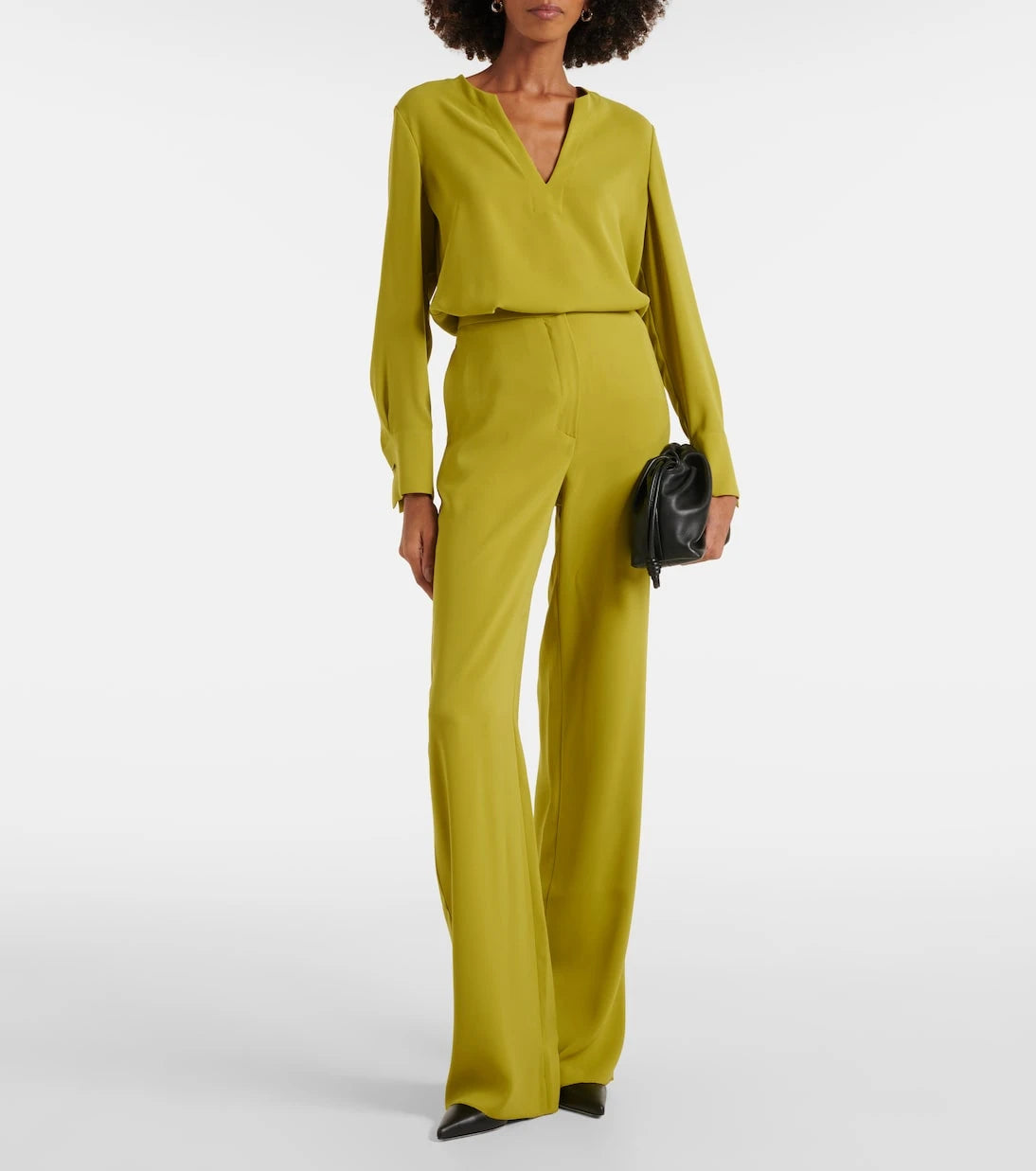Max Mara - Medusa high-rise straight pants