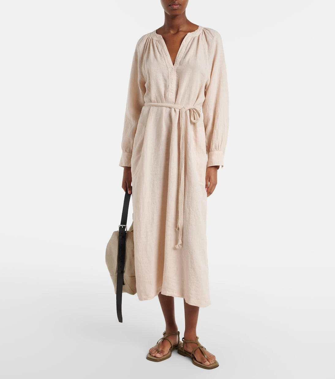 Velvet - Dakota linen maxi dress