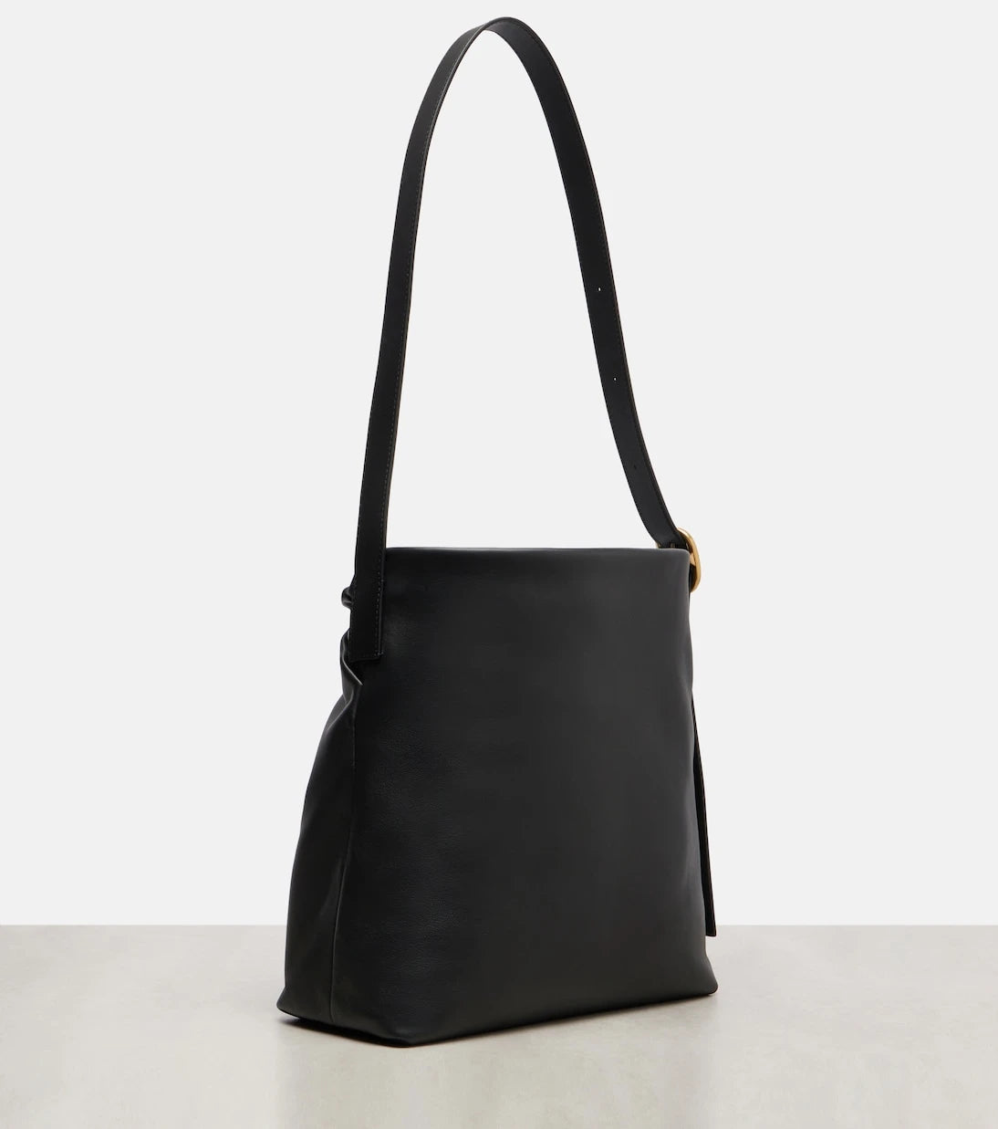 Loewe - Draped leather tote bag