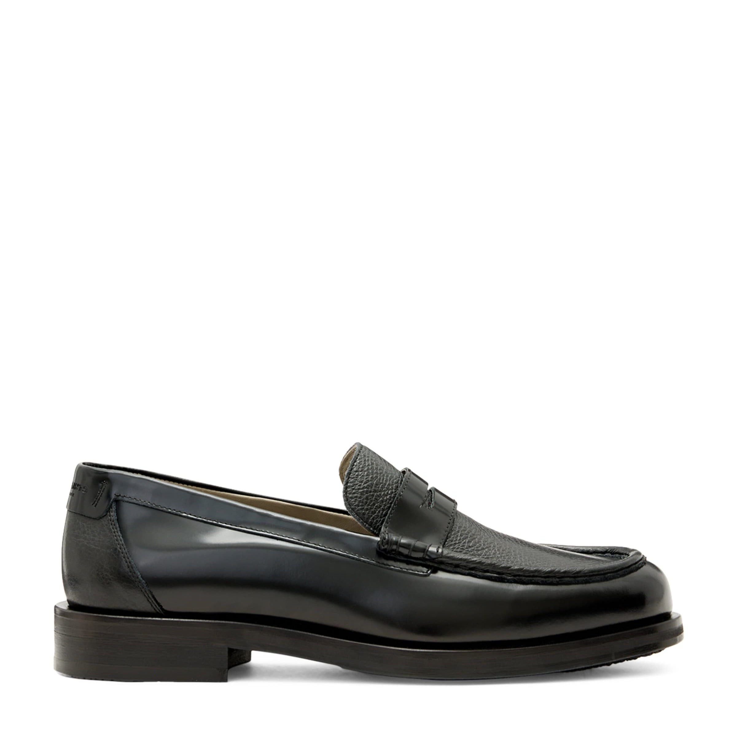 Leather Bloom Loafers