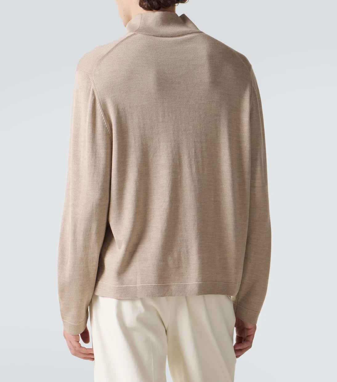 Stòffa - Wool and silk turtleneck sweater