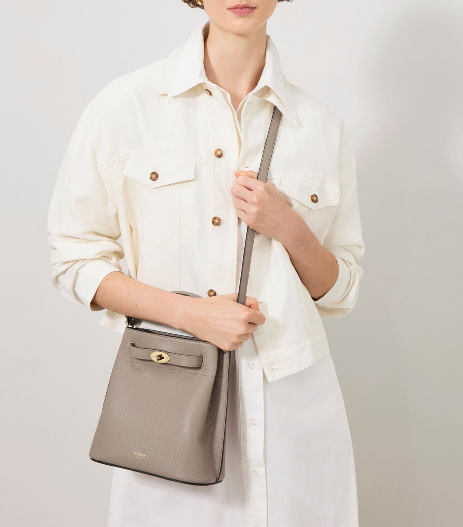 Mulberry Leather Islington Bucket Bag