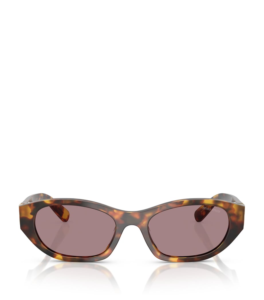 Brown Acetate Square MUA03S Sunglasses