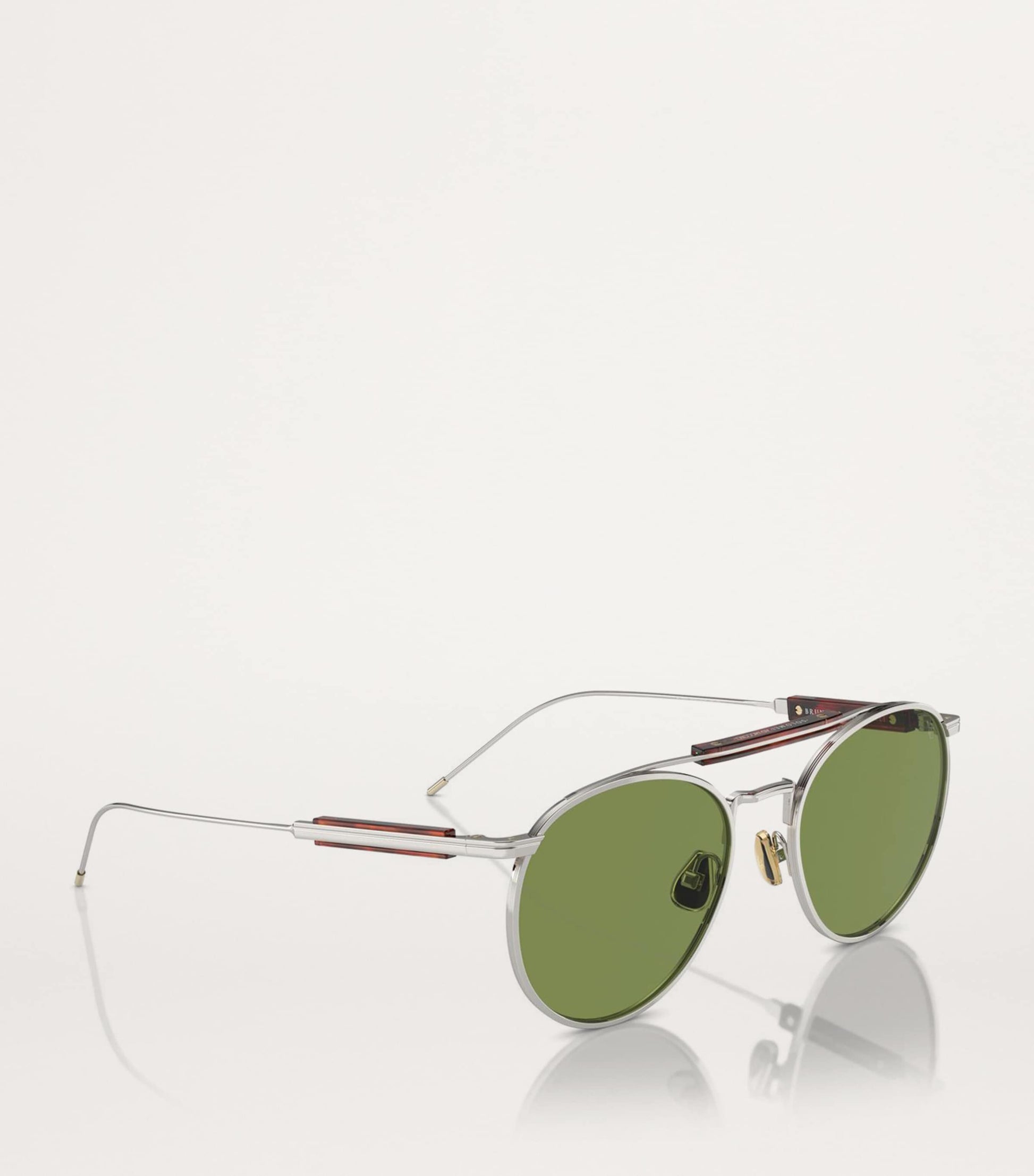 Brunello Cucinelli Silver Acetate BC2004ST Sunglasses