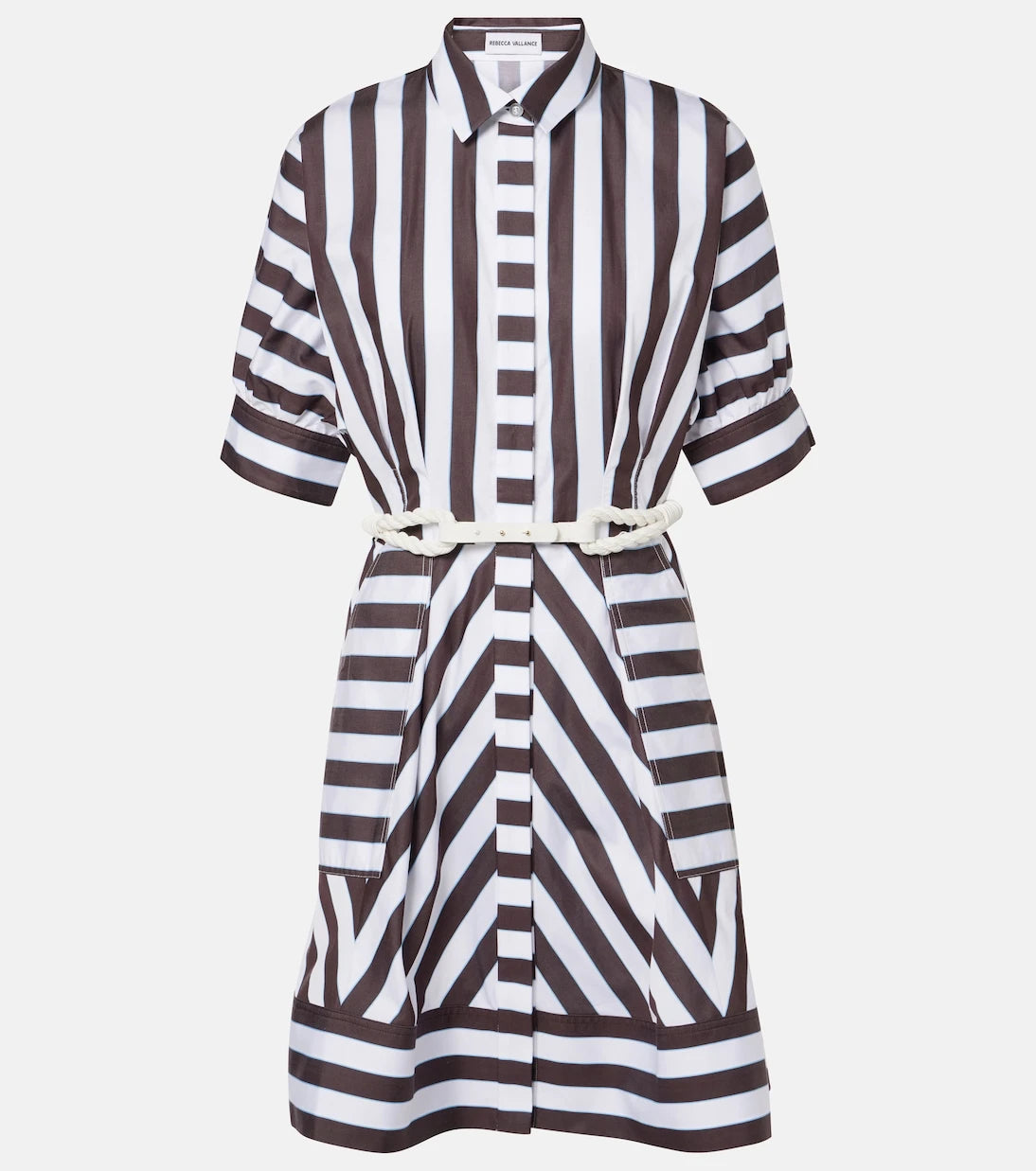 Rebecca Vallance - Pippa striped cotton minidress