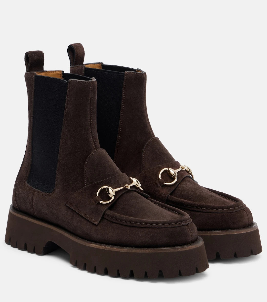 Gucci - Sylke suede Chelsea boots
