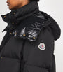 Moncler Black Down Litte Long Coat