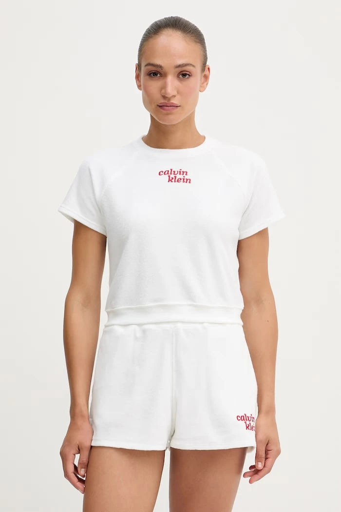 Calvin Klein Jeans тениска дамска с памук