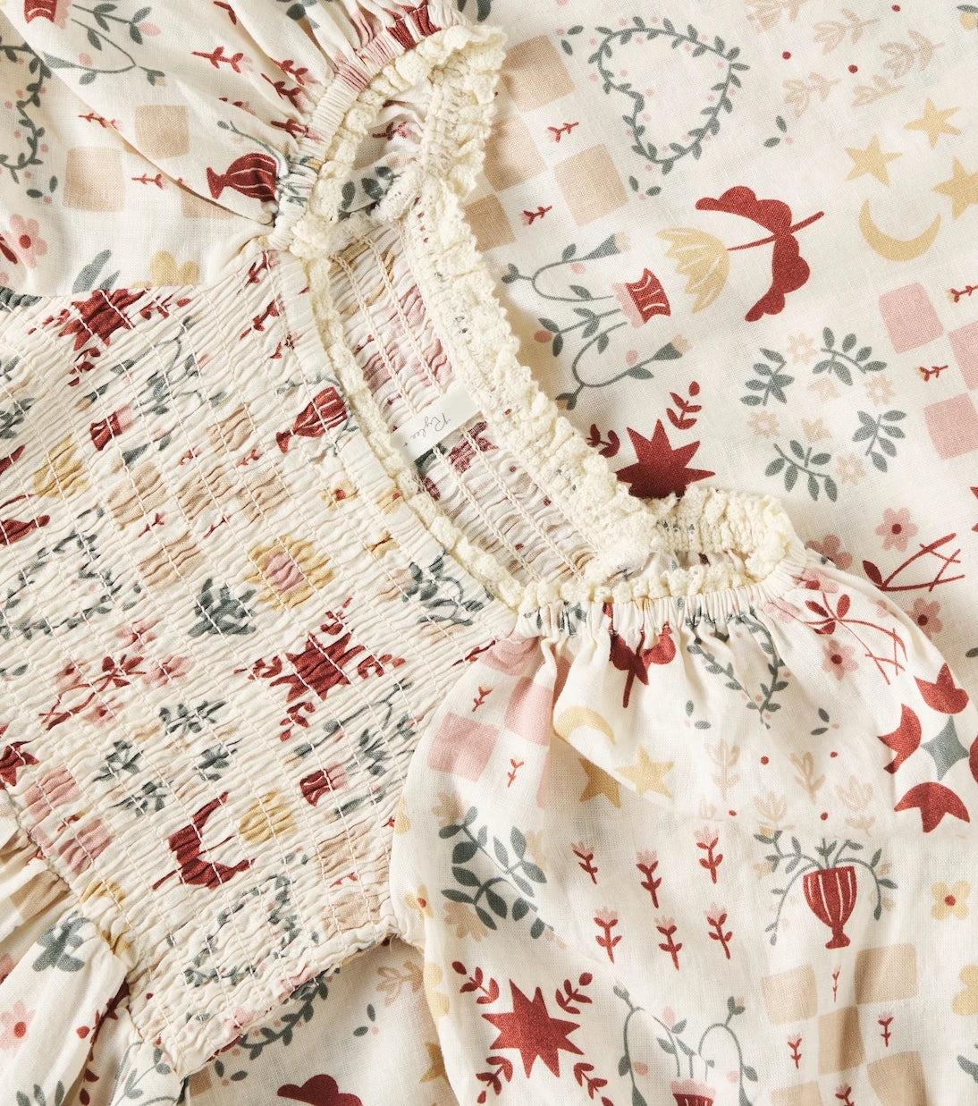 Rylee + Cru - Della balloon-sleeve linen-blend dress