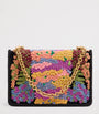 Cotton Embroidered Vain Shoulder Bag