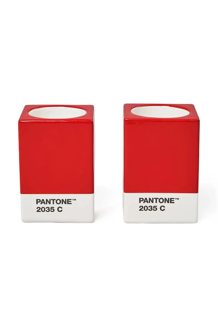 Pantone Dekoratif Porselen Şamdan Seti