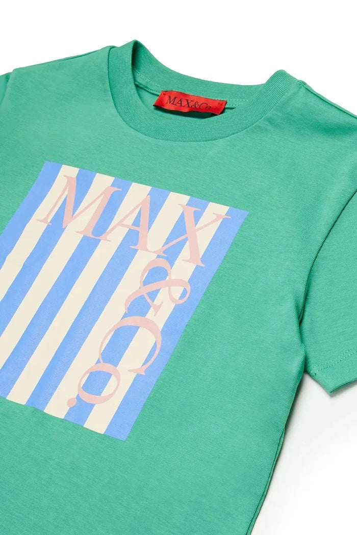 Детска памучна тениска MAX&Co. MAXT31F T-SHIRT