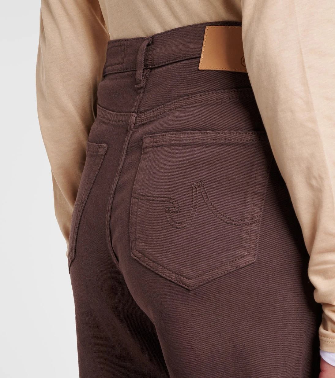 AG Jeans - New Baggy wide-leg jeans