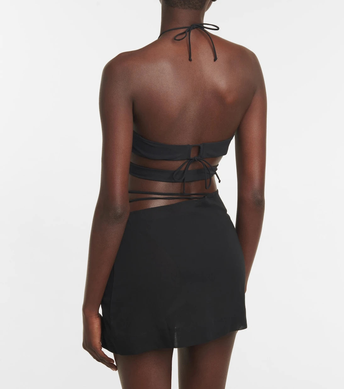 Nensi Dojaka - Asymmetric wrap miniskirt