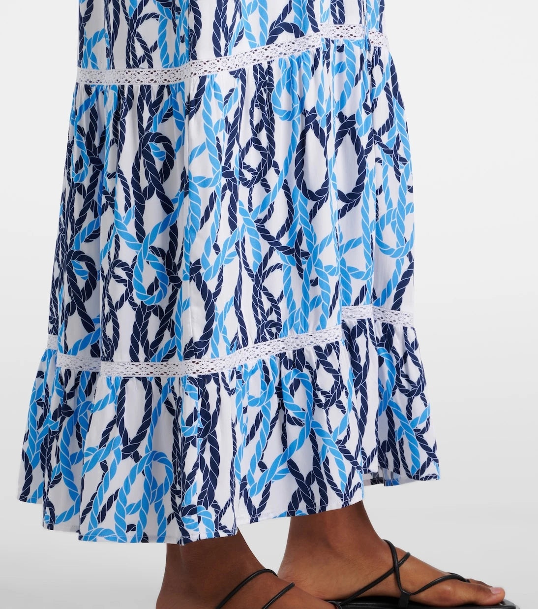 Melissa Odabash - Eclipse printed off-shoulder midi dress
