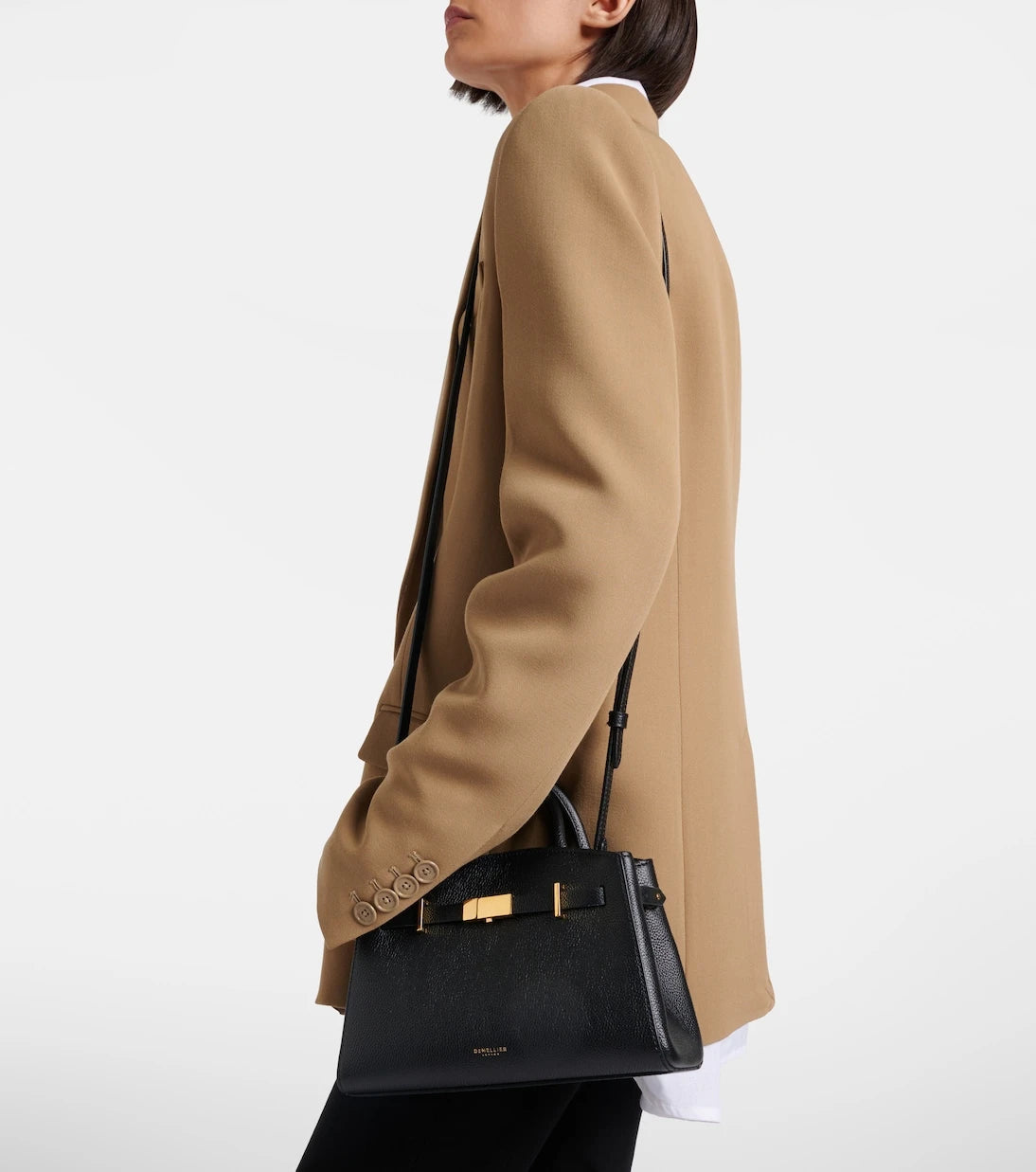 DeMellier - Hudson Small leather top-handle bag