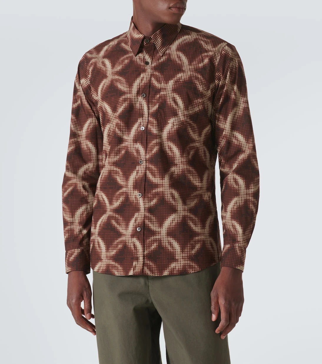 Dries Van Noten - Printed cotton shirt