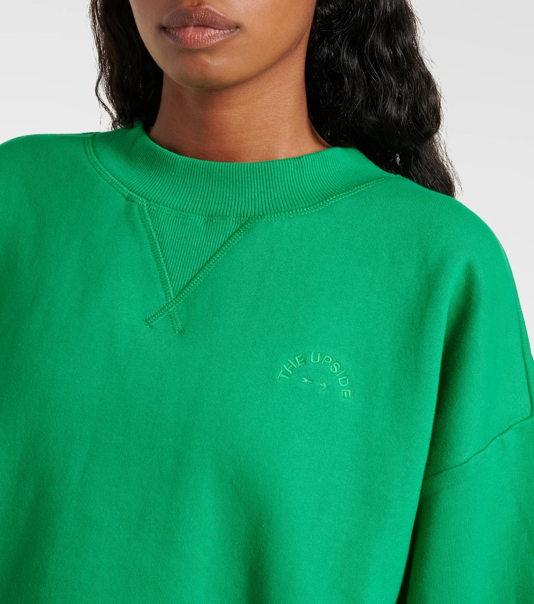 The Upside - Drifter Dominique cotton fleece sweatshirt