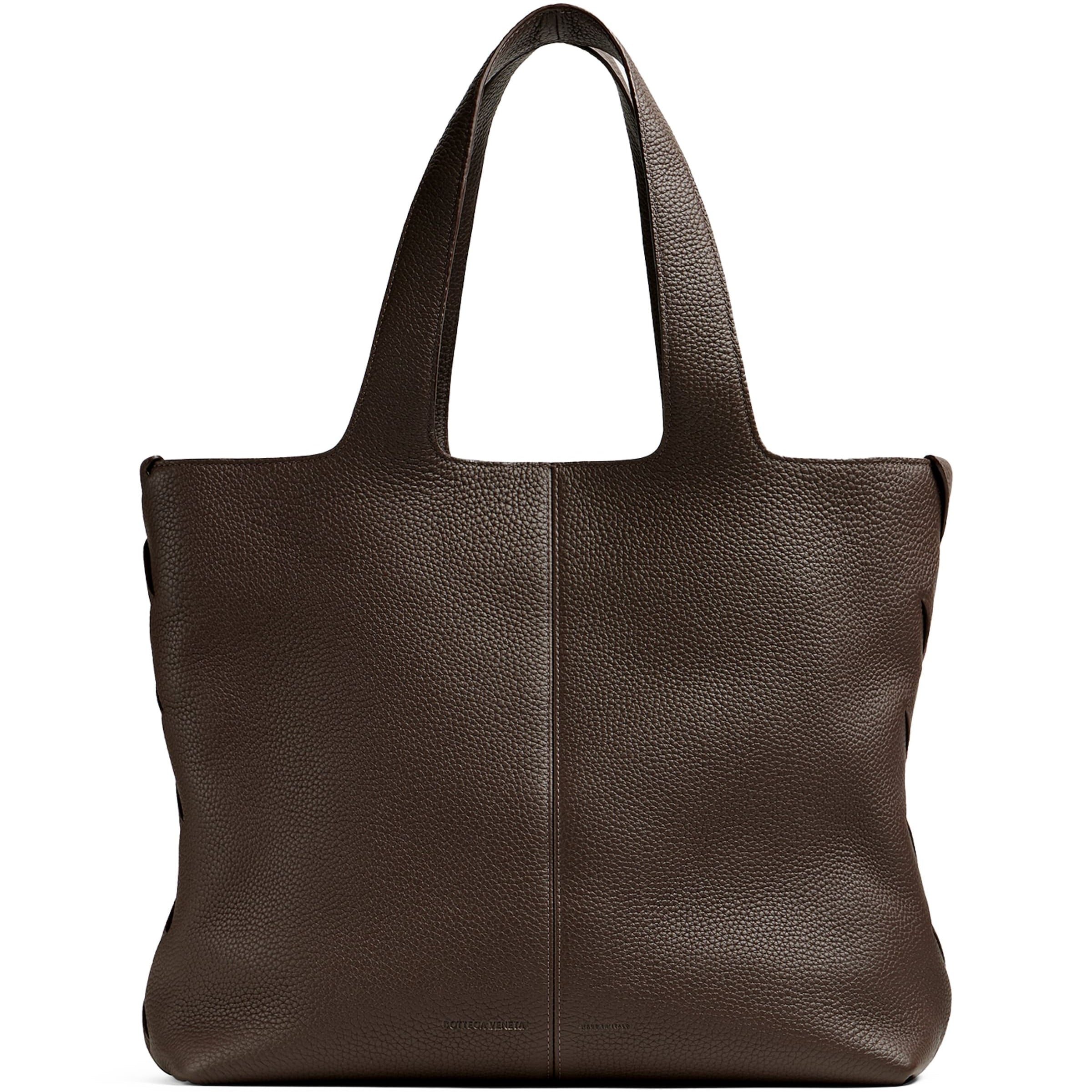 Large Leather Diago Tote Bag