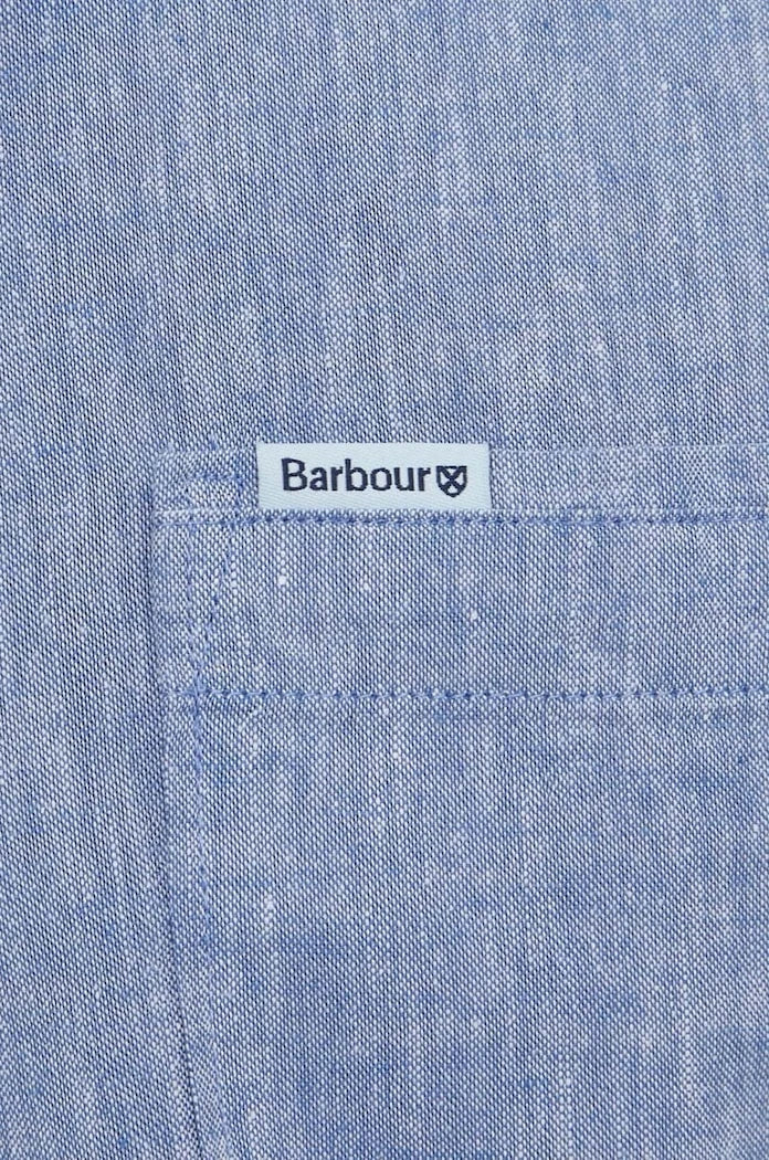 Barbour риза мъжка с лен Shirt Dept - Summer
