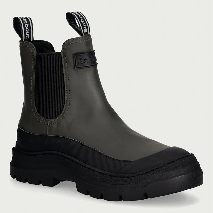 Barbour Harriety kadın platform deri chelsea bot