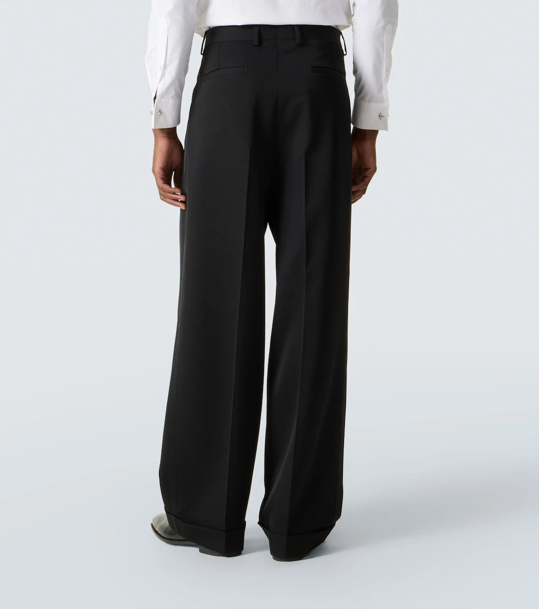 Dolce&Gabbana - Wool and silk-blend gabardine suit pants