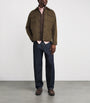 Ralph Lauren Collection Green Double RL Wool-Blend Overshirt